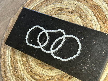 Winterzauber Perlenarmband Classy - Elegantes winterliches Perlenarmband von PerlenZauber